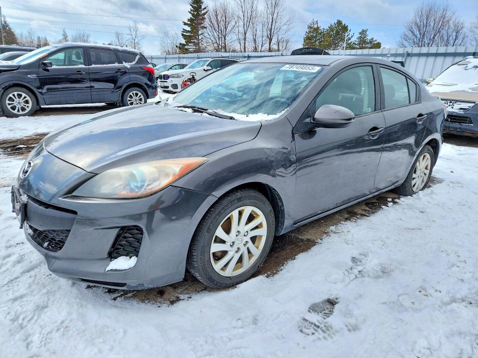 Aukcja sprzedaży 2012 Mazda 3, vin: JM1BL1V72C1603123, numer aukcji: 78749855