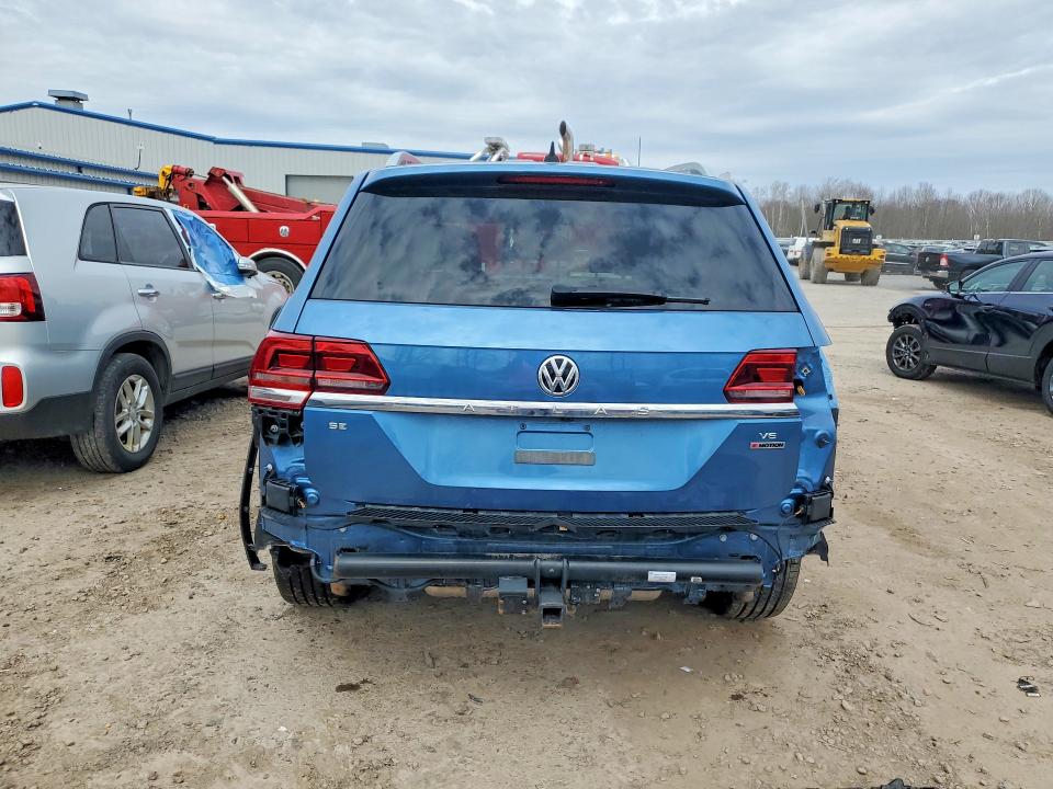 47807826 :رقم المزاد ، 1V2UR2CA9KC543497 vin ، 2019 Volkswagen Atlas مزاد بيع
