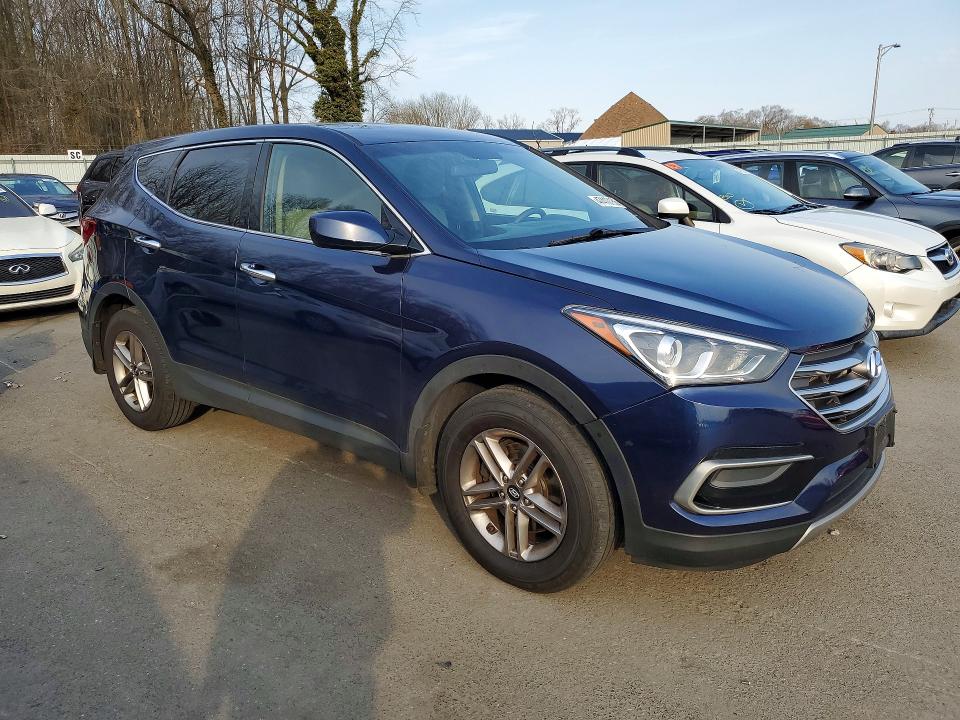 47410166 :رقم المزاد ، 5XYZTDLB5HG488595 vin ، 2017 Hyundai Santa Fe Sport مزاد بيع