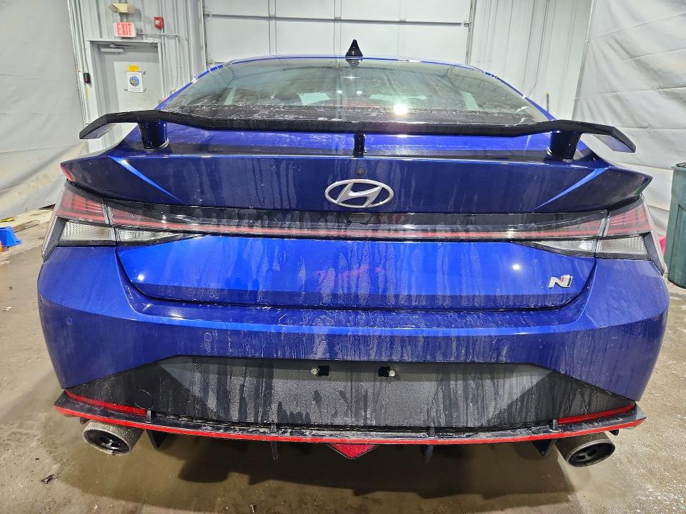 Auction sale of the 2022 Hyundai Elantra N, vin: KMHLW4AK9NU008578, lot number: 79971845