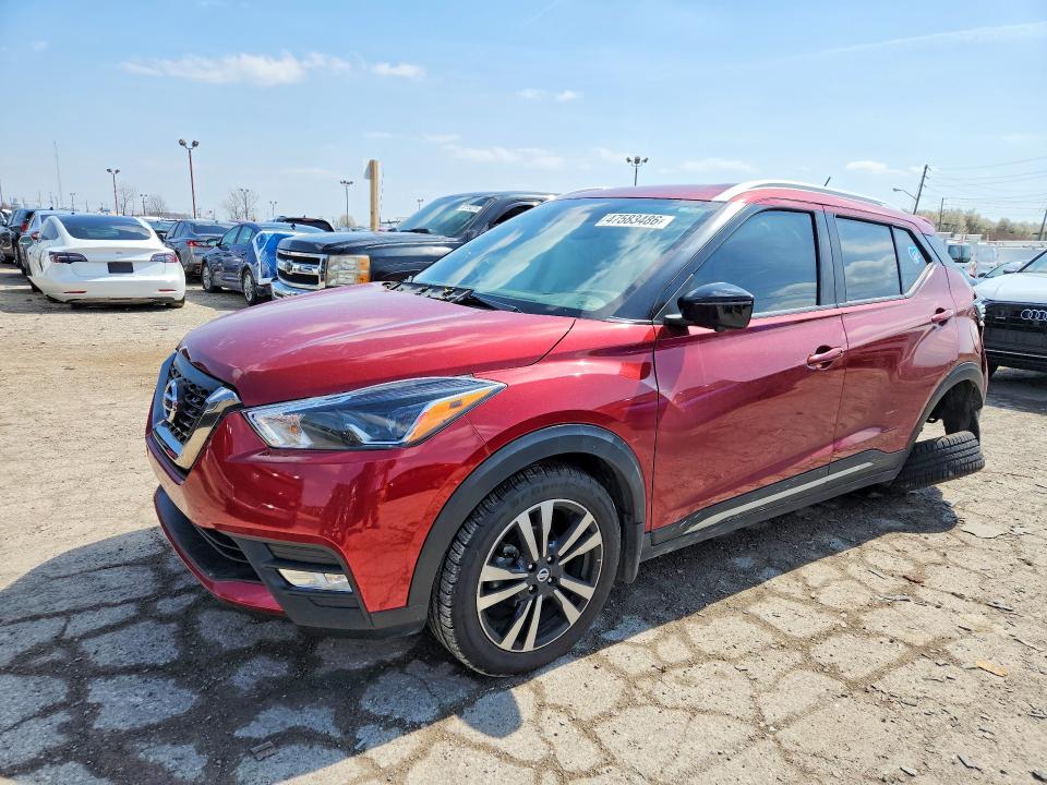 47583486 :رقم المزاد ، 3N1CP5CU1JL540744 vin ، 2018 Nissan Kicks مزاد بيع
