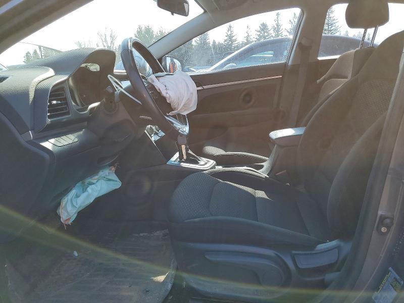 2019 Hyundai Elantra Preferred 4d მანქანა იყიდება აუქციონზე, vin: KMHD84LF9KU808792, აუქციონის ნომერი: 41739866