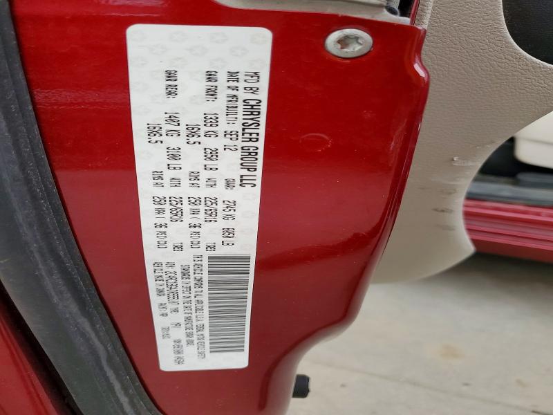 Продажа на аукционе авто 2013 Chrysler Town & Country, vin: 2C4RC1BG4DR555107, номер лота: 45939296