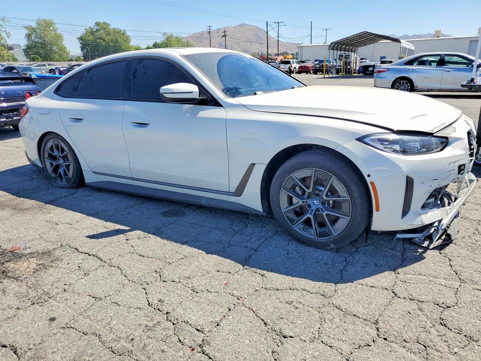 2023 Bmw I4 მანქანა იყიდება აუქციონზე, vin: WBY43AW06PFR40668, აუქციონის ნომერი: 47746736