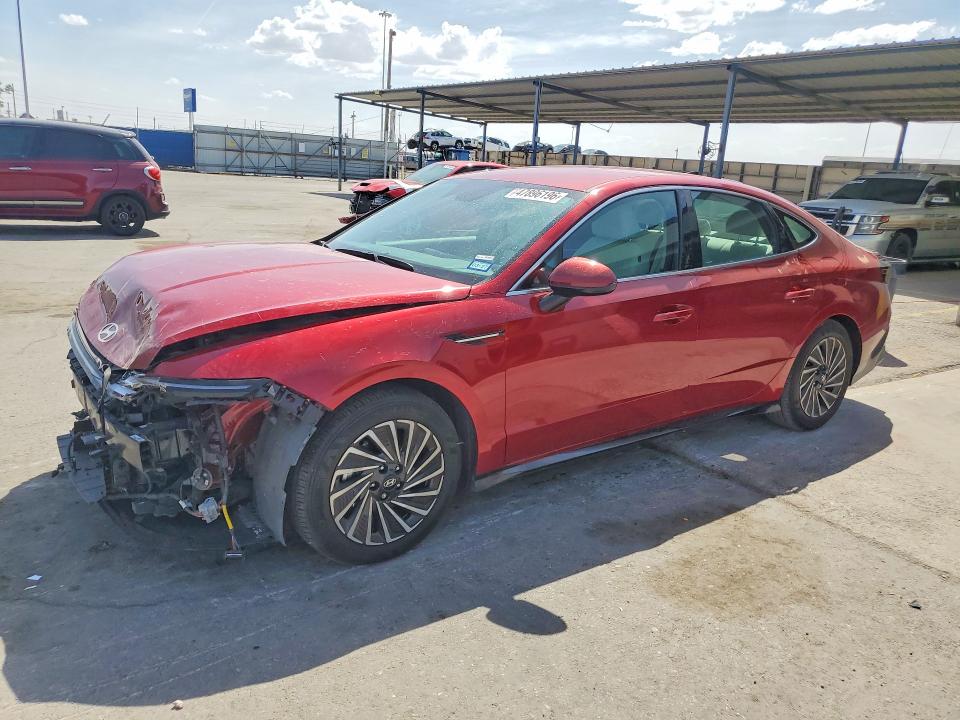 2025 Hyundai Sonata Hybrid მანქანა იყიდება აუქციონზე, vin: KMHL34JJ9SA114834, აუქციონის ნომერი: 47896196