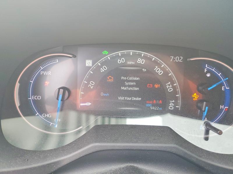 46626086 :رقم المزاد ، 4T3LWRFV5SU165415 vin ، 2025 Toyota Rav4 Hybrid مزاد بيع