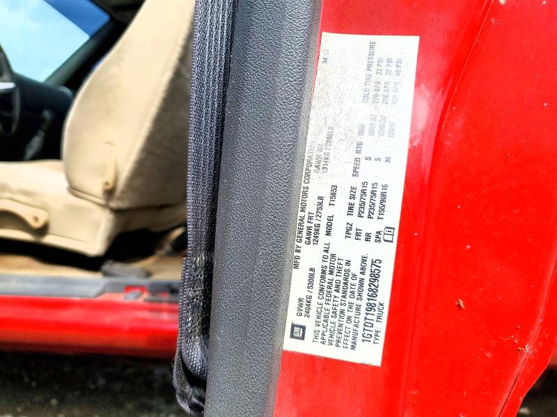 Aukcja sprzedaży 2006 Gmc Canyon, vin: 1GTDT198168298575, numer aukcji: 47725876
