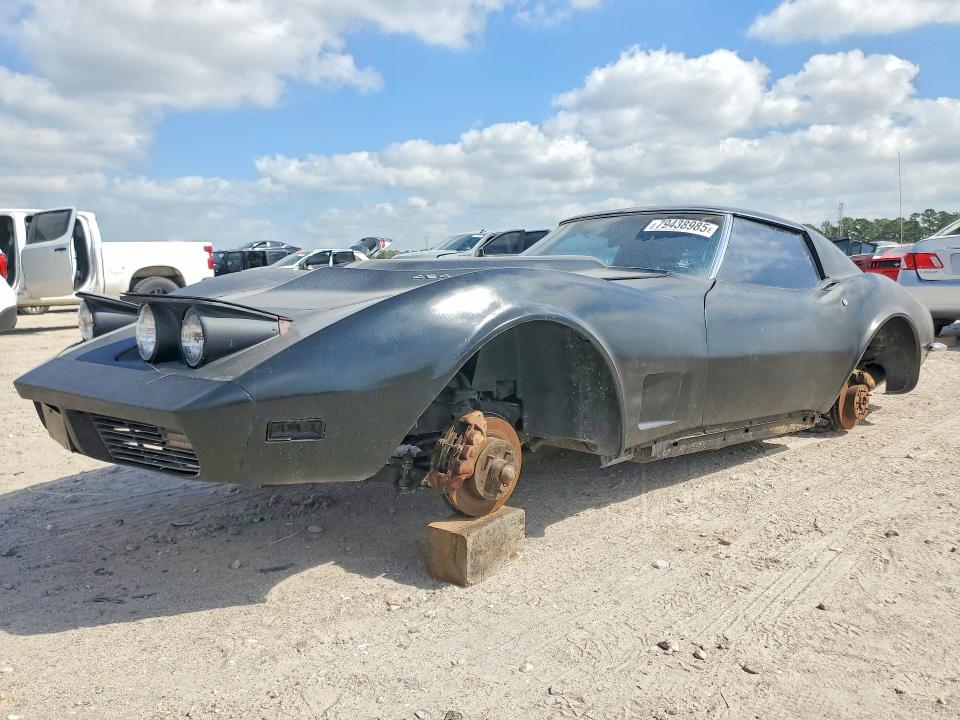 1973 Chevrolet Corvette მანქანა იყიდება აუქციონზე, vin: 1Z37Z3S420382, აუქციონის ნომერი: 79438985