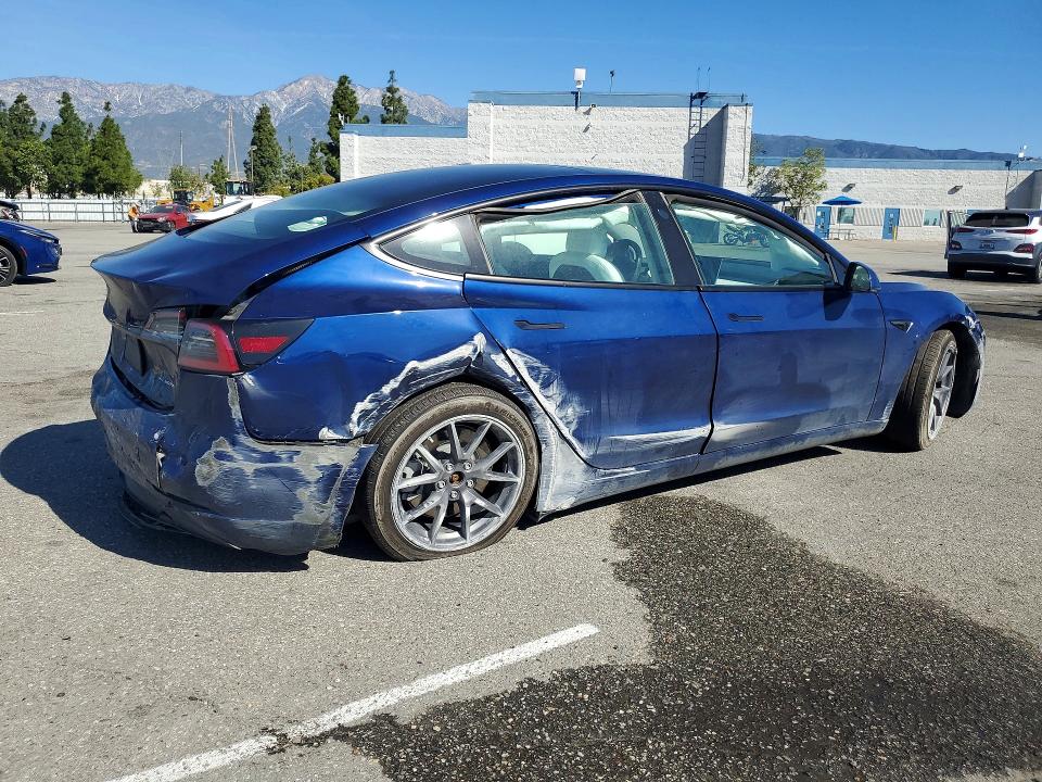 2021 Tesla Model 3 მანქანა იყიდება აუქციონზე, vin: 5YJ3E1EB4MF073409, აუქციონის ნომერი: 46486856