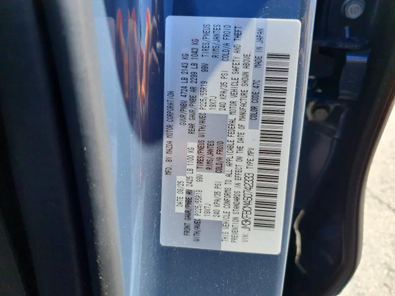 Aukcja sprzedaży 2025 Mazda Cx-5, vin: JM3KFBCM4S0742333, numer aukcji: 47762956