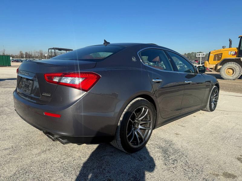 2017 Maserati Ghibli მანქანა იყიდება აუქციონზე, vin: ZAM57XSA9H1206127, აუქციონის ნომერი: 41682396