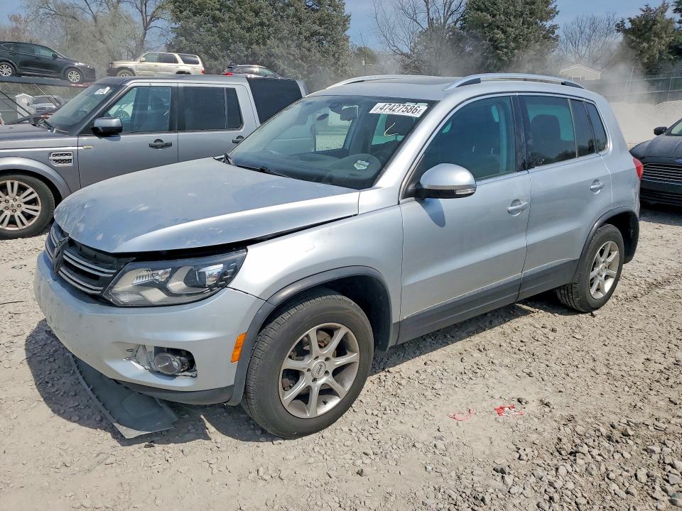 47427586 :رقم المزاد ، WVGBV7AX1CW603809 vin ، 2012 Volkswagen Tiguan مزاد بيع
