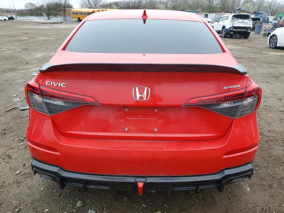 2022 Honda Civic მანქანა იყიდება აუქციონზე, vin: 2HGFE2F56NH554268, აუქციონის ნომერი: 47736096
