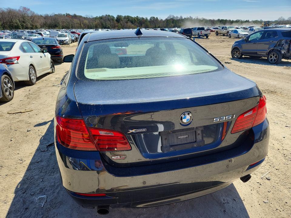 2014 Bmw 535 მანქანა იყიდება აუქციონზე, vin: WBA5B3C52ED535675, აუქციონის ნომერი: 47021396