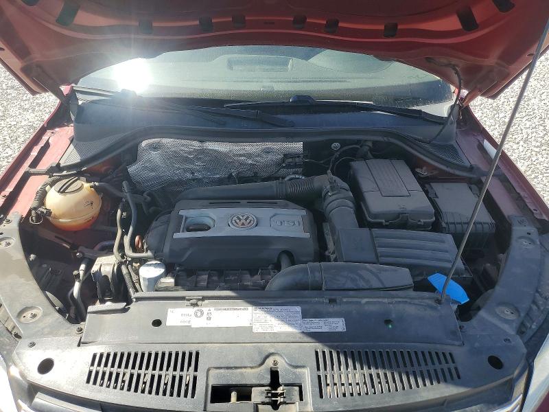 2012 Volkswagen Tiguan მანქანა იყიდება აუქციონზე, vin: WVGAV7AX7CW004571, აუქციონის ნომერი: 47572196