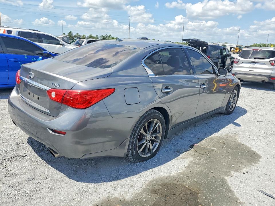 47596976 :رقم المزاد ، JN1EV7AR3HM840813 vin ، 2017 Infiniti Q50 مزاد بيع