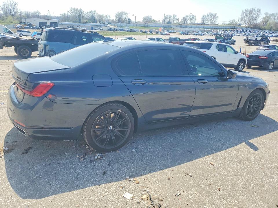 47458926 :رقم المزاد ، WBA7T4C0XLGF97081 vin ، 2020 Bmw 740 مزاد بيع