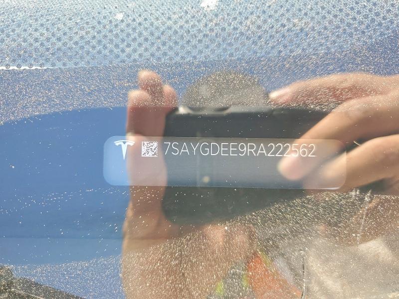 Aukcja sprzedaży 2024 Tesla Model Y, vin: 7SAYGDEE9RA222562, numer aukcji: 47595436