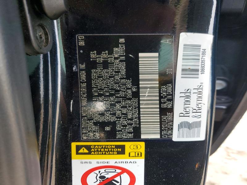 2013 Lexus Rx 350 მანქანა იყიდება აუქციონზე, vin: 2T2ZK1BA2DC130592, აუქციონის ნომერი: 48112596