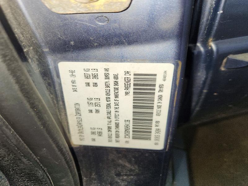 2003 Chrysler Concorde მანქანა იყიდება აუქციონზე, vin: 2C3HD36M03H541136, აუქციონის ნომერი: 77618295