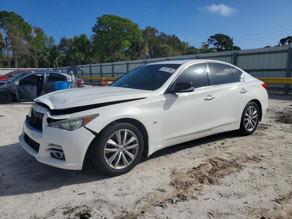 79737785 :رقم المزاد ، JN1BV7AP2EM690769 vin ، 2014 Infiniti Q50 مزاد بيع