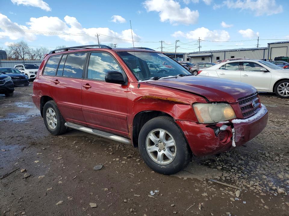 46222736 :رقم المزاد ، JTEHD21A630019842 vin ، 2003 Toyota Highlander مزاد بيع