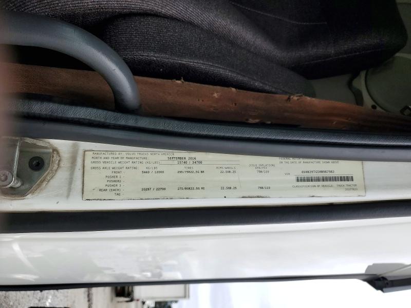 Продажа на аукционе авто 2017 Volvo Vnl, vin: 4V4N39TG5HN987983, номер лота: 46195946