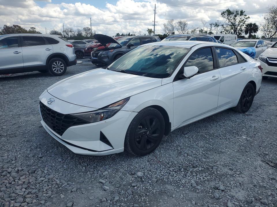 2021 Hyundai Elantra მანქანა იყიდება აუქციონზე, vin: 5NPLS4AG5MH039086, აუქციონის ნომერი: 79347225