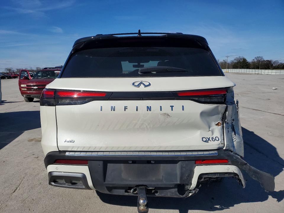 Aukcja sprzedaży 2025 Infiniti Qx60, vin: 5N1AL1HU3SC357632, numer aukcji: 45808656