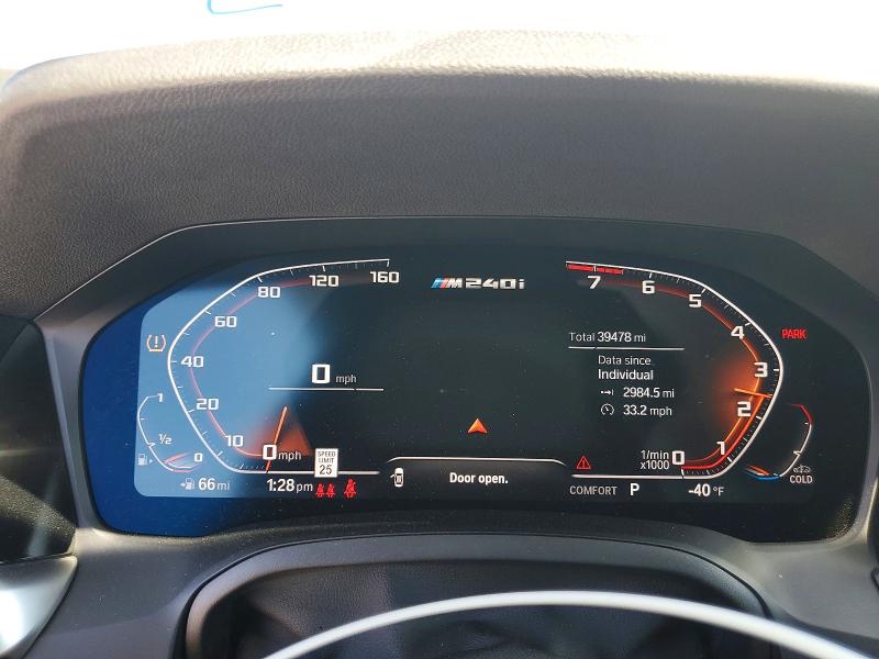 41814356 :رقم المزاد ، 3MW53CM03N8C77230 vin ، 2022 Bmw M240xi مزاد بيع