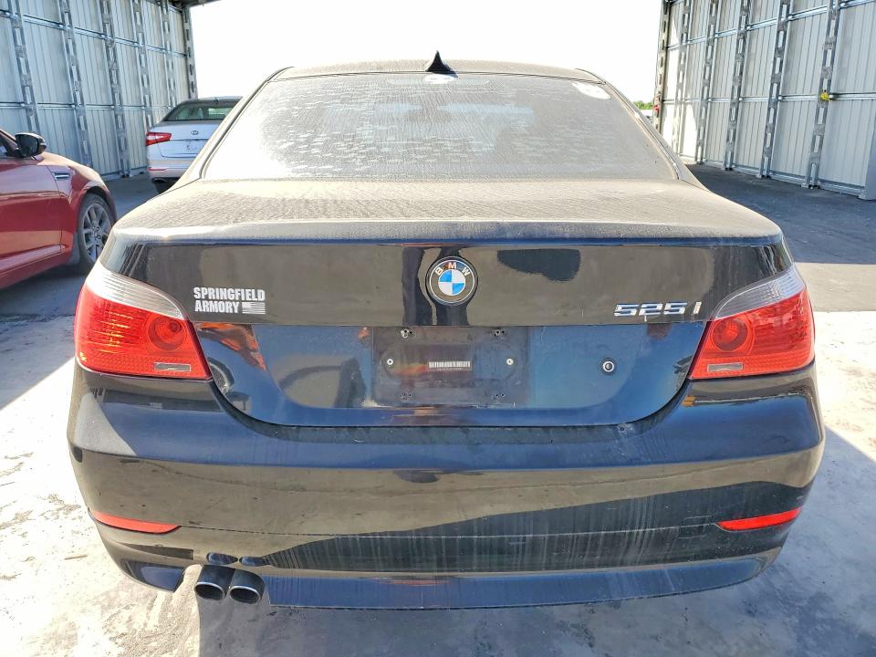 2007 Bmw 5 Series მანქანა იყიდება აუქციონზე, vin: WBANE53567CW60707, აუქციონის ნომერი: 46767226