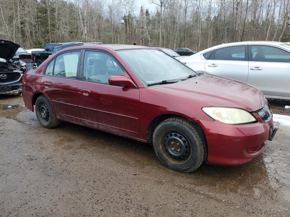 2005 Honda Civic მანქანა იყიდება აუქციონზე, vin: 2HGES16665H034031, აუქციონის ნომერი: 79426785