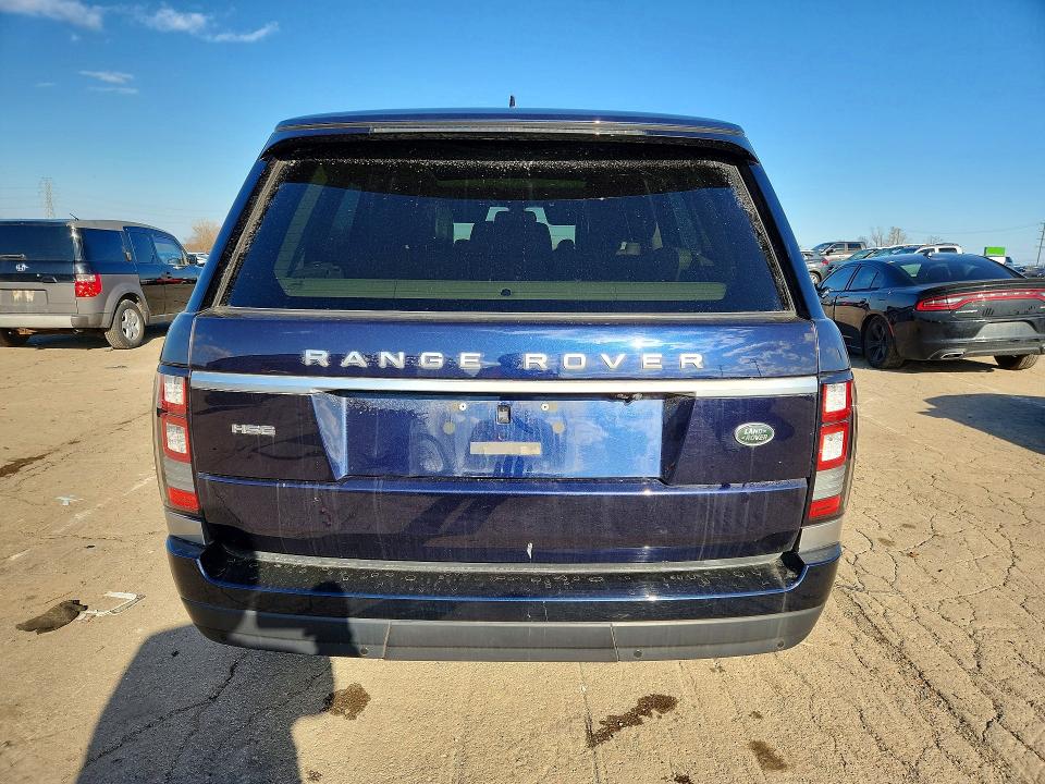 2016 Land Rover Range Rover მანქანა იყიდება აუქციონზე, vin: SALGS2VF5GA263311, აუქციონის ნომერი: 47636666