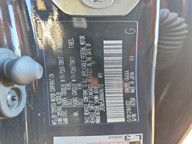 Aukcja sprzedaży 2022 Toyota 4runner, vin: JTENU5JR6N6046730, numer aukcji: 46832706
