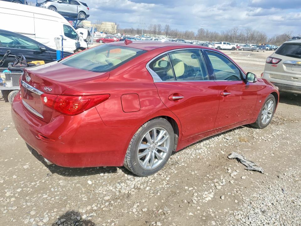 Aukcja sprzedaży 2014 Infiniti Q50, vin: JN1BV7AR6EM691229, numer aukcji: 45827386