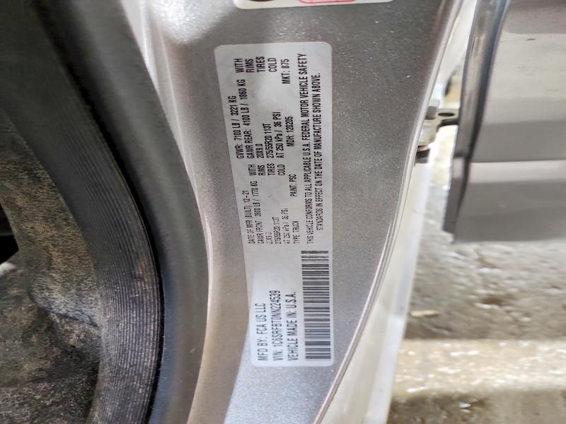 Продаж на аукціоні авто 2022 Ram 1500, vin: 1C6SRFBT0NN224539, номер лоту: 47324166