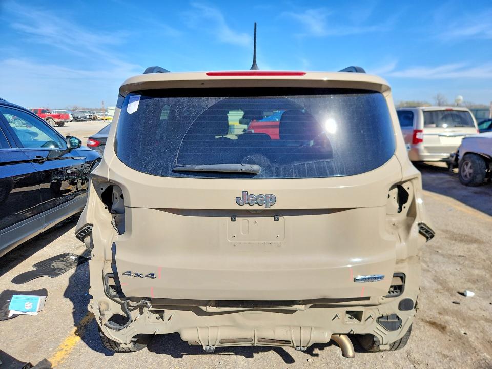 Продаж на аукціоні авто 2016 Jeep Renegade, vin: ZACCJBBT2GPD27629, номер лоту: 46976736