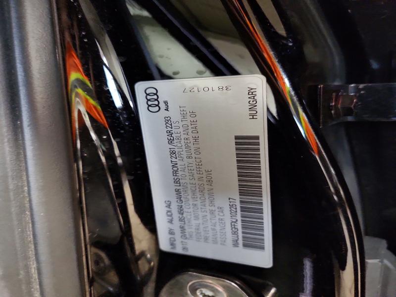 47759106 :رقم المزاد ، WAUJ8GFFXJ1022517 vin ، 2018 Audi A3 مزاد بيع