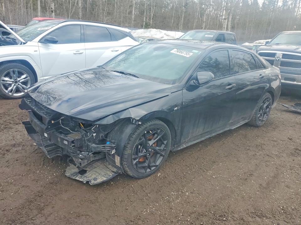 2024 Hyundai Elantra მანქანა იყიდება აუქციონზე, vin: KMHLR4DF5RU768616, აუქციონის ნომერი: 79066795