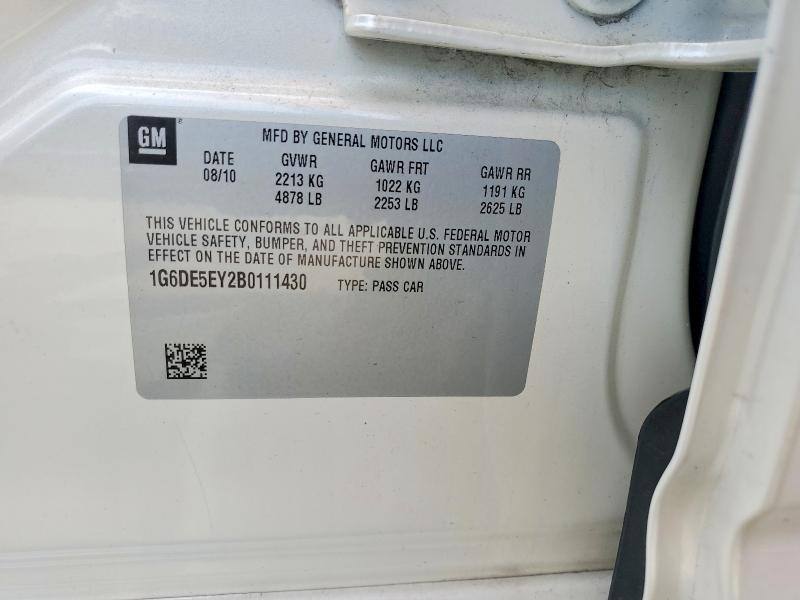 Продажа на аукционе авто 2011 Cadillac Cts, vin: 1G6DE5EY2B0111430, номер лота: 79089105