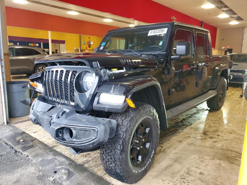 Продаж на аукціоні авто 2021 Jeep Gladiator, vin: 1C6HJTAG8ML560485, номер лоту: 41833096