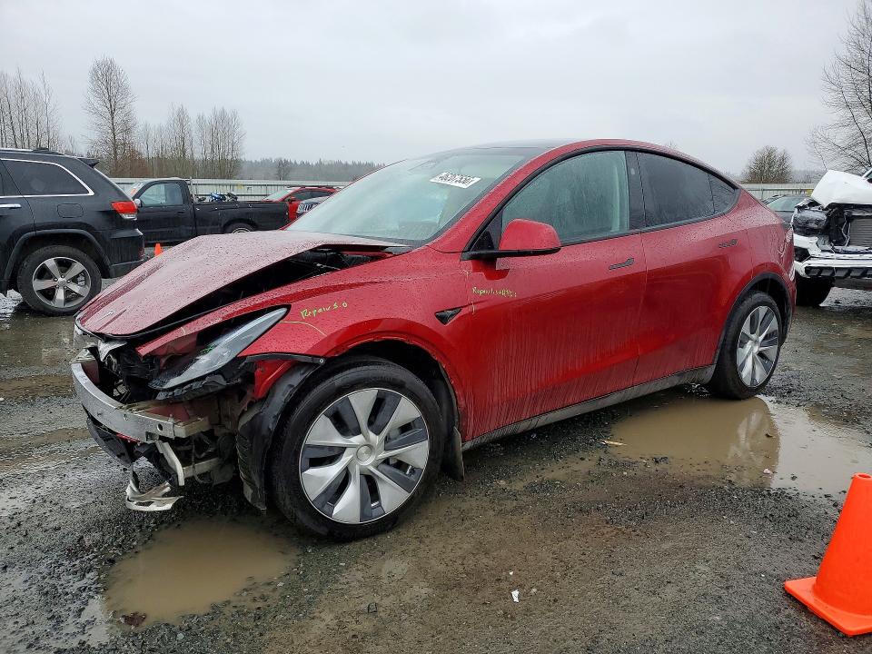 Продаж на аукціоні авто 2024 Tesla Model Y, vin: 7SAYGAEE1RF001992, номер лоту: 46267556