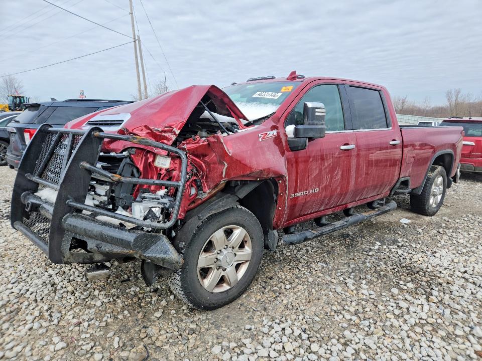 46375146 :رقم المزاد ، 1GC4YUEY8LF180099 vin ، 2020 Chevrolet Silverado مزاد بيع