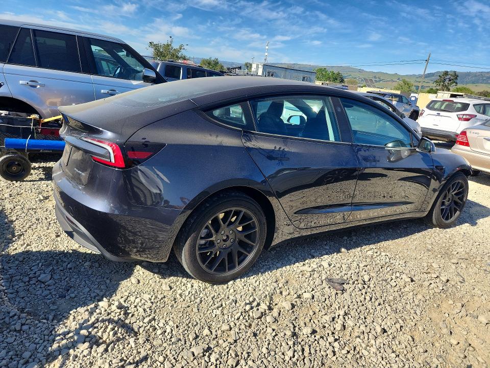 2024 Tesla Model 3 მანქანა იყიდება აუქციონზე, vin: 5YJ3E1EBXRF734089, აუქციონის ნომერი: 47938576
