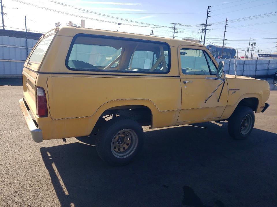 79660885 :رقم المزاد ، A10JTAC123540 vin ، 1980 Dodge Ramcharger مزاد بيع