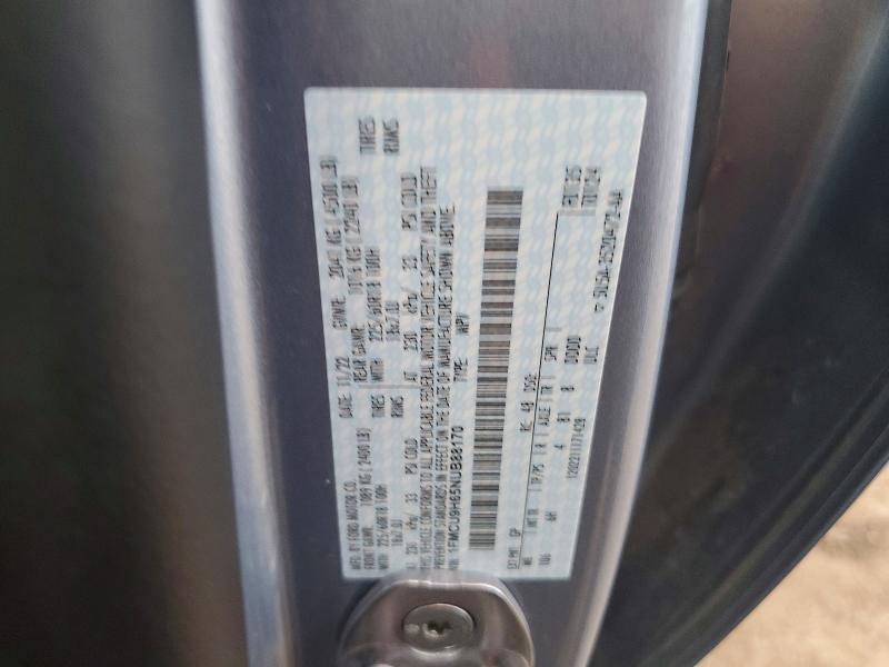 47560916 :رقم المزاد ، 1FMCU9H65NUB88170 vin ، 2022 Ford Escape مزاد بيع