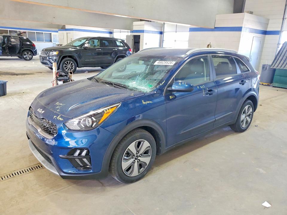 2022 Kia Niro მანქანა იყიდება აუქციონზე, vin: KNDCB3LC5N5535172, აუქციონის ნომერი: 46629526