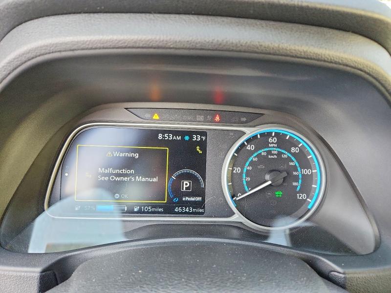 41822046 :رقم المزاد ، 1N4BZ1CP4LC307404 vin ، 2020 Nissan Leaf مزاد بيع