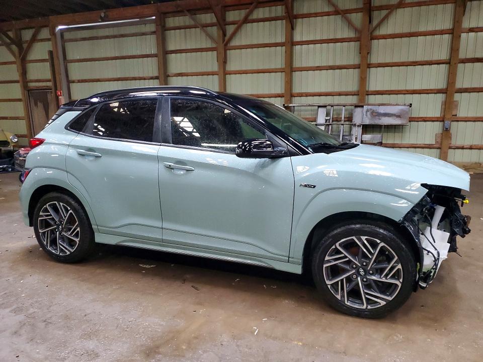77700375 :رقم المزاد ، KM8K3CA34PU016520 vin ، 2023 Hyundai Kona مزاد بيع