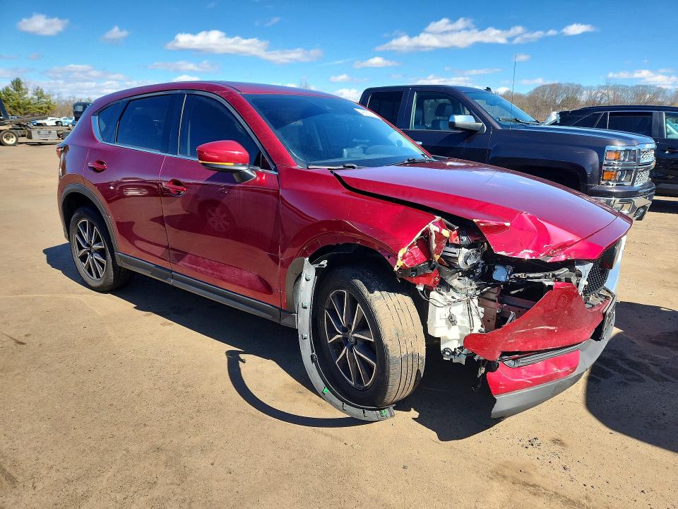 2017 Mazda Cx-5 მანქანა იყიდება აუქციონზე, vin: JM3KFBDL4H0186040, აუქციონის ნომერი: 46050216